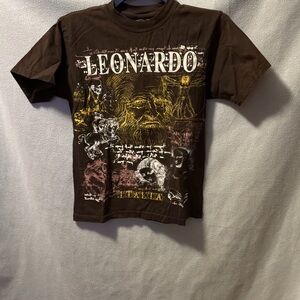 Brown Graphic T-Shirt